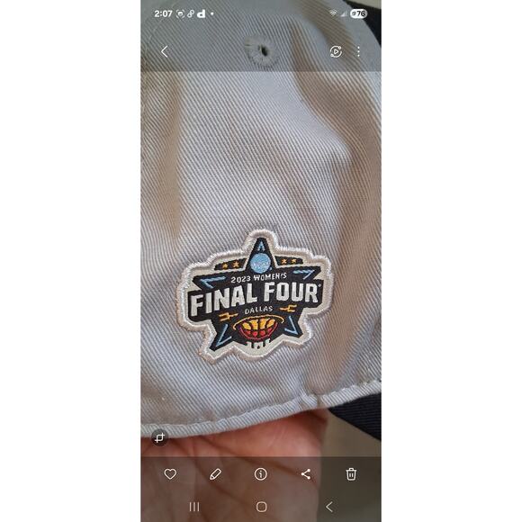 Nike Virginia Tech 2023 NCAA Women's Final Four Reginal Champs Hokies Hat - Picture 4 of 8